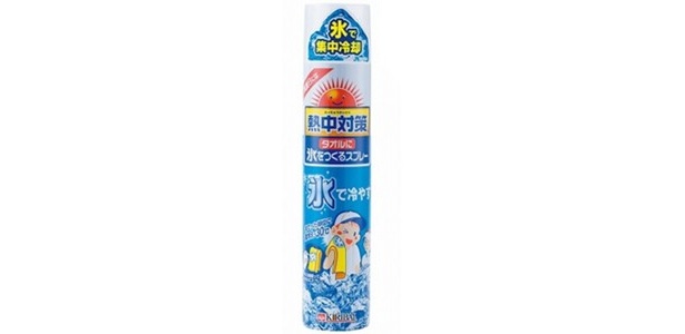 スプレーするのは“氷のようなもの”ではない、“氷そのもの”なのだ！