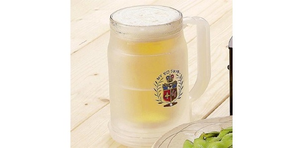ビールを0℃で飲むためのジョッキ！
