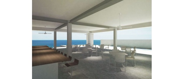 「Stellar Beach Cafe」店内イメージ