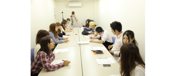 開発会議の風景。CoCo壱番屋本社にて。
