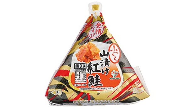 手巻 山漬け紅鮭(130円/ファミリーマート)のパッケージ