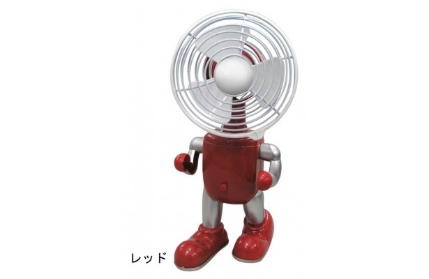 【画像】暑いオフィスに涼しい風を！ユーモアたっぷりの扇風機ロボット