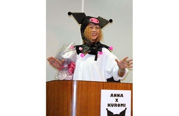 「いろんなことをしたいと思っているので、この格好も楽しんでいます」