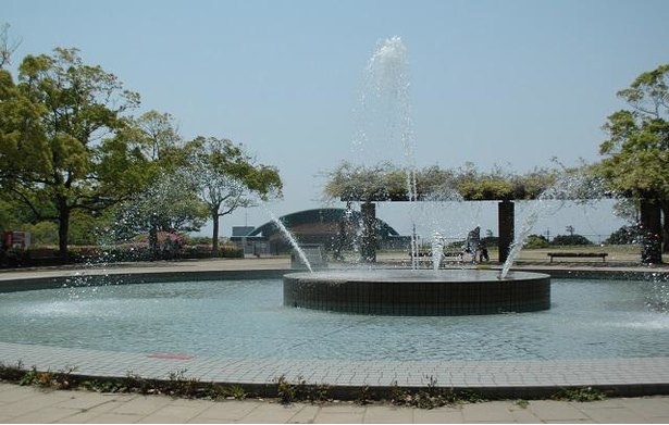 稲佐山公園の噴水