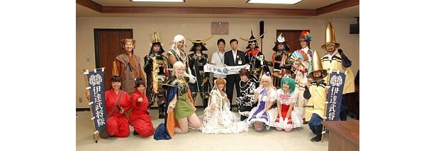 東北訪問の様子