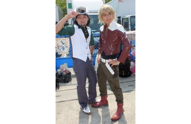 「TIGER ＆ BUNNY」の鏑木・T・虎徹とバーナビー・ブルックスJr.