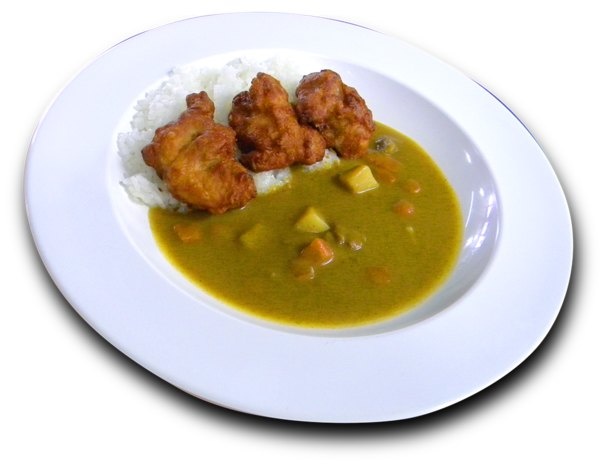 辛さ控えめの「お子様からあげカレー」(税込720円)