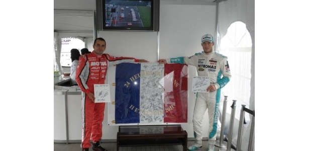 第79回大会優勝ドライバーのA・ロッテラー（写真右）とB・トレルイエ（同左）
