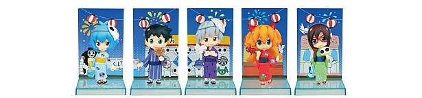 I賞「ぷちえう゛ぁ@SCHOOL COLLECTION ～どきどき夏祭り編～」ローソン限定カラーver.(全5種)