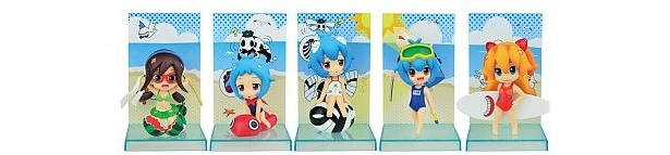 J賞「ぷちえう゛ぁ@SCHOOL COLLECTION ～みんなで海水浴編～」(全5種)