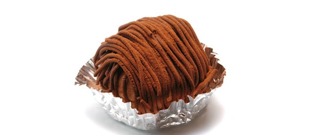 北海道発のスイーツ「チョコモンブラン」(350円)