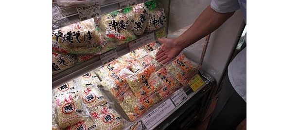 人気の沖縄そば