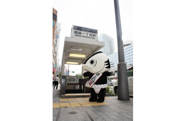 初めての地下鉄にドキドキ