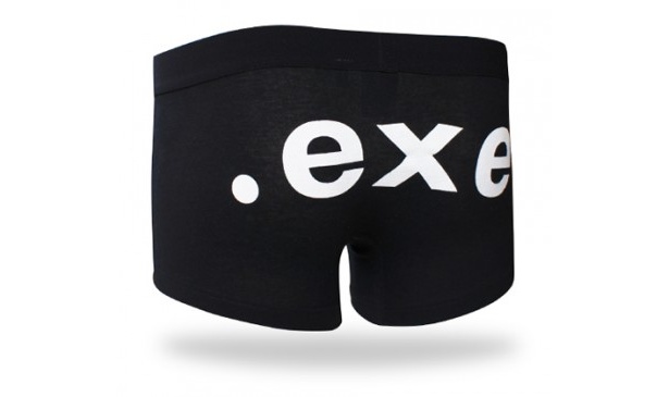 ここ一番！　を決めたいあなたへ「急募、ダブルクリック」.exeパンツ。