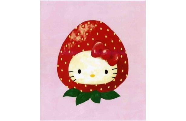 「赤いいいちごの帽子」