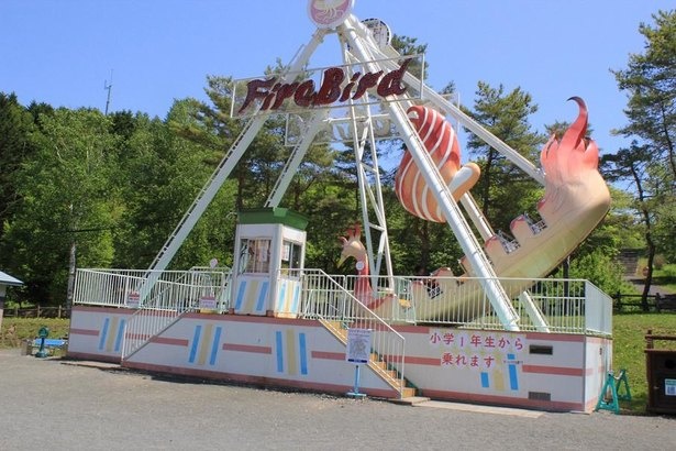 「ファイヤーバード」(1回券4枚、税込280円)。小学生から1人で利用可