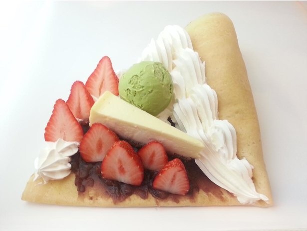 マリオンクレープの「お台場スペシャル」(税抜660円)