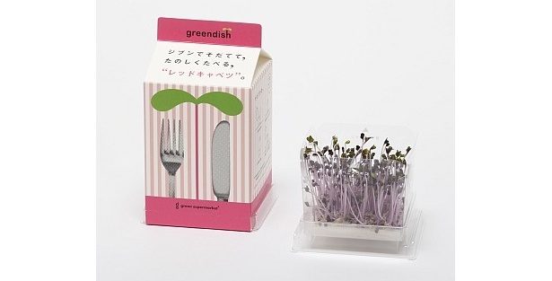 かわいいピンクの箱は“レッドキャベツ”