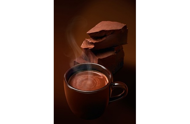 チョコレート風味は、隠し味のコーヒーによってキレのある味わいに