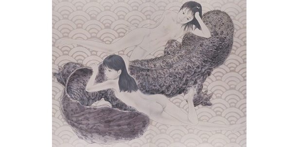 会田誠 「大山椒魚」 2003 