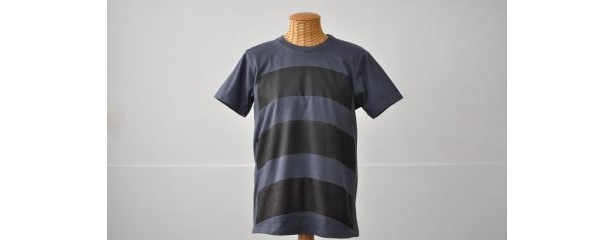「wipe T shirt」ブルーブラック
