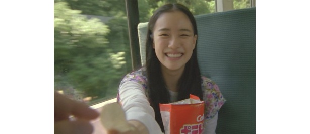 セリフは全て蒼井さんのアドリブによるもの