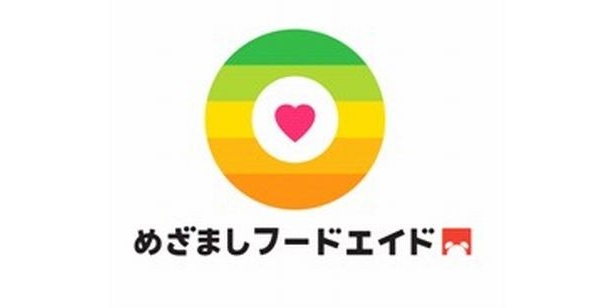 「めざましフードエイド」ロゴ