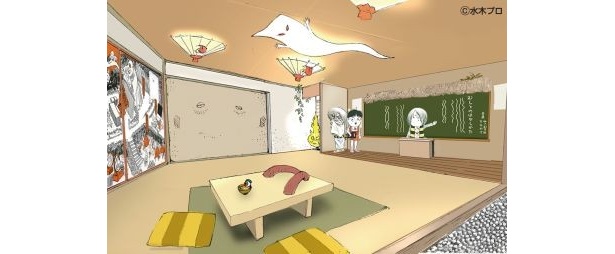【画像】“鬼太郎先生の授業を愉快な妖怪たちと一緒に体験”できる部屋「お化けの学校編」はコチラ！