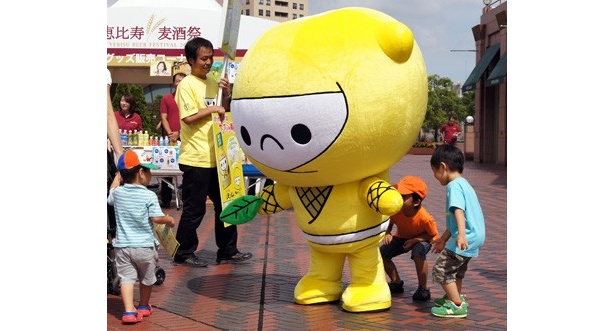 家族で訪れた子供たちにも大人気の「レモンじゃ」