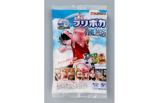 「プリポカ ONE PIECE」シリーズは5個入り231円で発売中！