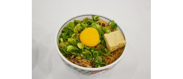 定番の「ねぎ玉子」もリニューアル