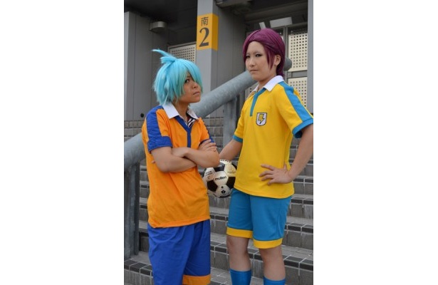 なぜか「イナズマイレブン」のキャラクターも登場