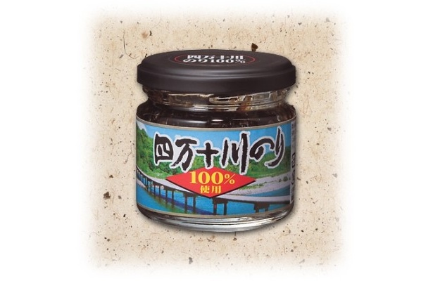 根強い人気の「四万十川のり100％」(630円)
