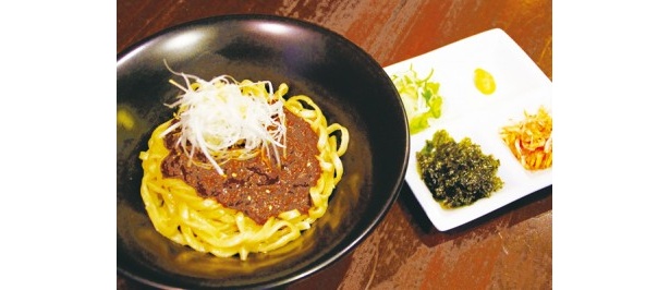 真麺流 八双　味噌まぶし麺　ドリンクセット 3両 