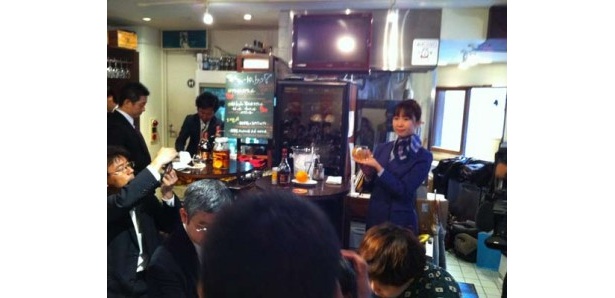 10月5日開催された試飲会の模様