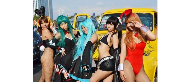 【写真】初音ミクなど人気ヒロインに扮したセクシー美女たち