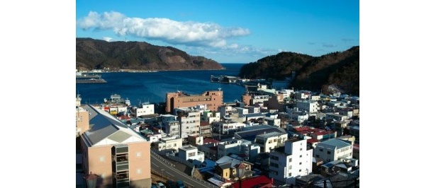 女川町全景（浅野喜宏さん撮影）