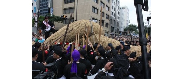 【画像】ギネス認定の“大綱”を使った大綱挽き！ 熱気あふれる攻防戦の結果は!?