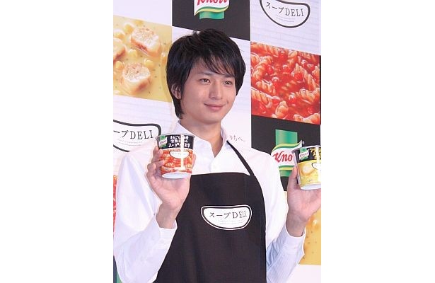 エプロンが似合ってます！