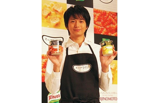 恋愛に効くのは赤い色のスープかな？ と向井理さん