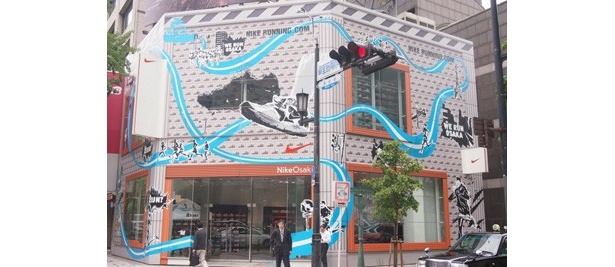 NikeOsakaの外観