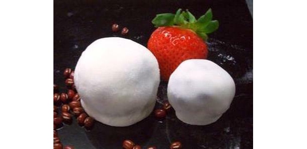 見よ！普通の大福との大きさの違いを