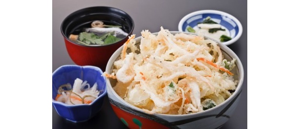 同じく、昨年度の準グランプリ「白エビかき揚げ丼」