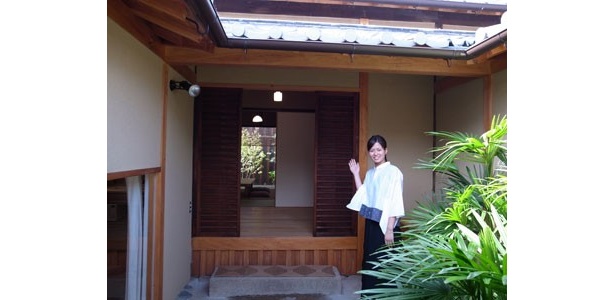 奈良町育ちのスタッフが出迎えてくれる