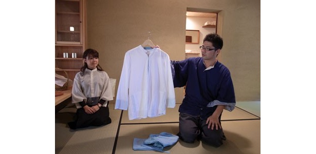 観光に疲れた旅行者を癒す部屋着もうれしい