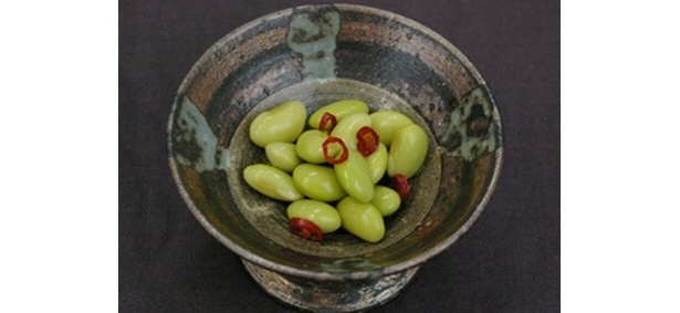 色彩部門賞の「青大豆のピリ辛漬け」