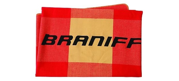 「Braniff ブランケット」(レッド)
