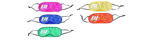 「Braniff アイマスク」(各1575円/5種類)