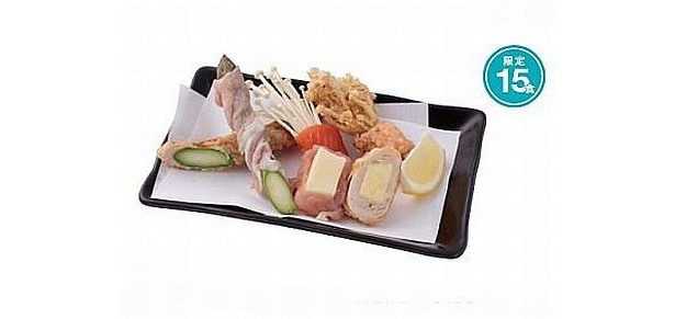 黒塀横丁「銀座 ハゲ天」の「岩手復興3点盛」(1000円/提供時間：16時～)