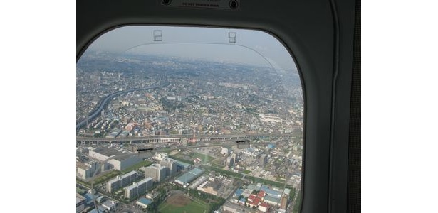 桶川市上空
